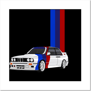 E30 m3 Bimmer Rally Cars Posters and Art